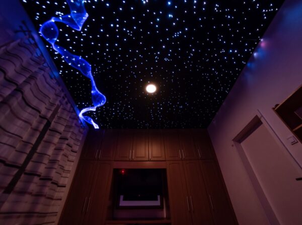 Night Sky View Fibre Optic Ceiling